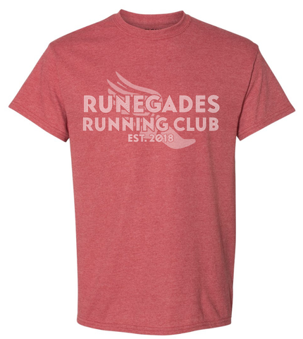 Super Soft RUNegades Club T-shirt (Red OR Gray)