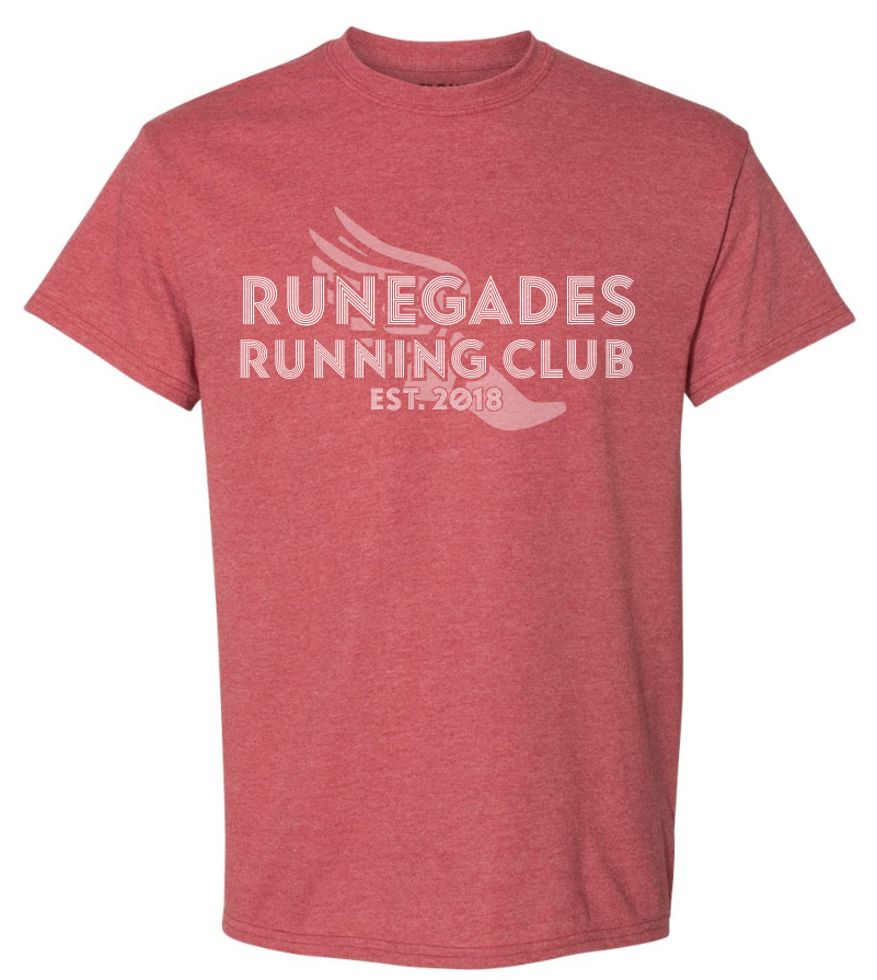 Super Soft RUNegades Club T-shirt (Red OR Gray) – The RUNegades